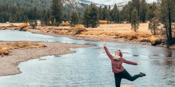 Frolicking in Yosemite National Park in the Fall