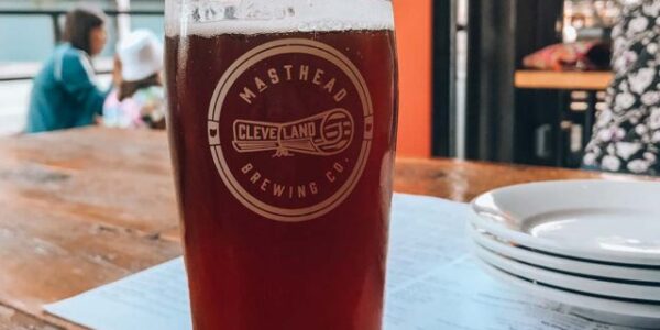 Beer at Masthead Brewing Co. in Cleveland, Ohio.