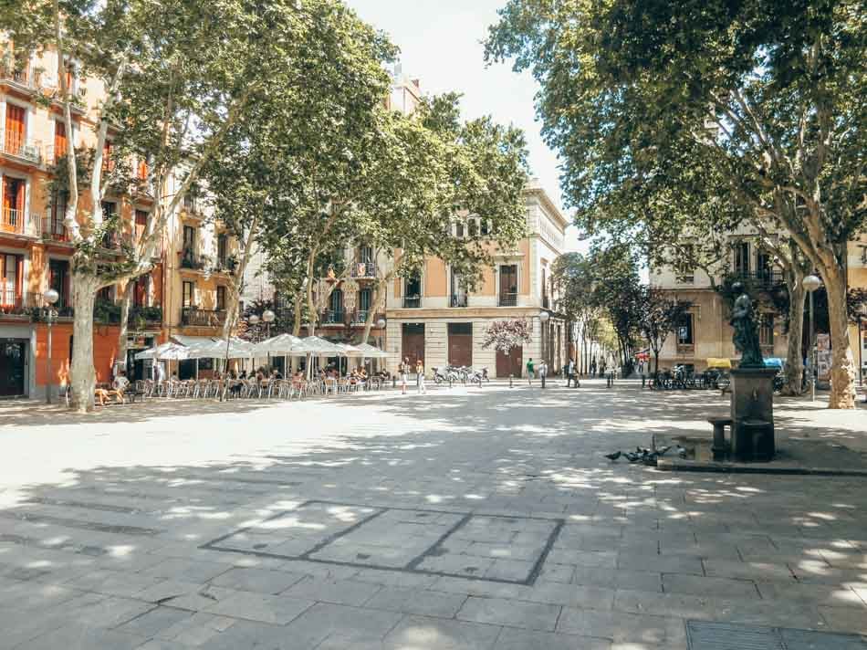 Plaza in Gracia