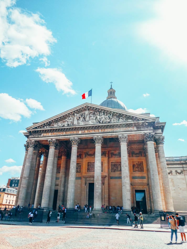 Panthéon in paris france