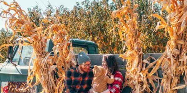 Lia and Jeremy Garcia at Mulberry Orchard in Kentucky