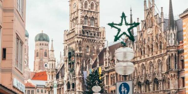 Marienplatz Christmas Market in Munich Germany